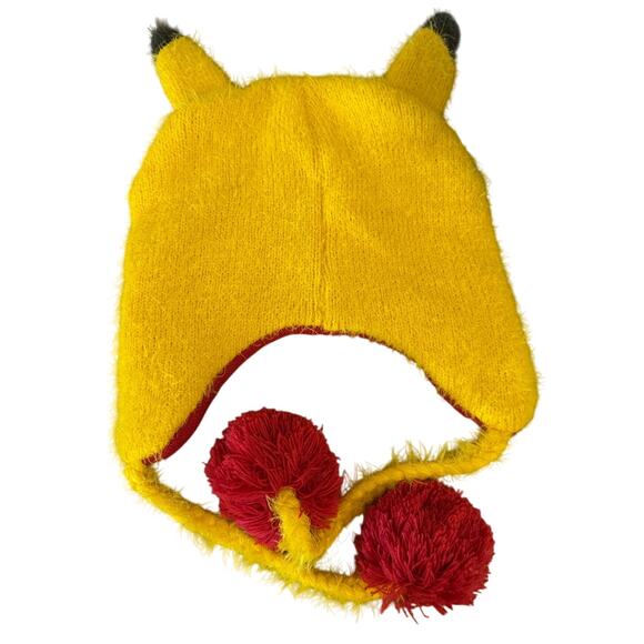 POKEMON PIKACHU Beanie NEW OS Fits Most Youth - Picture 2 of 3